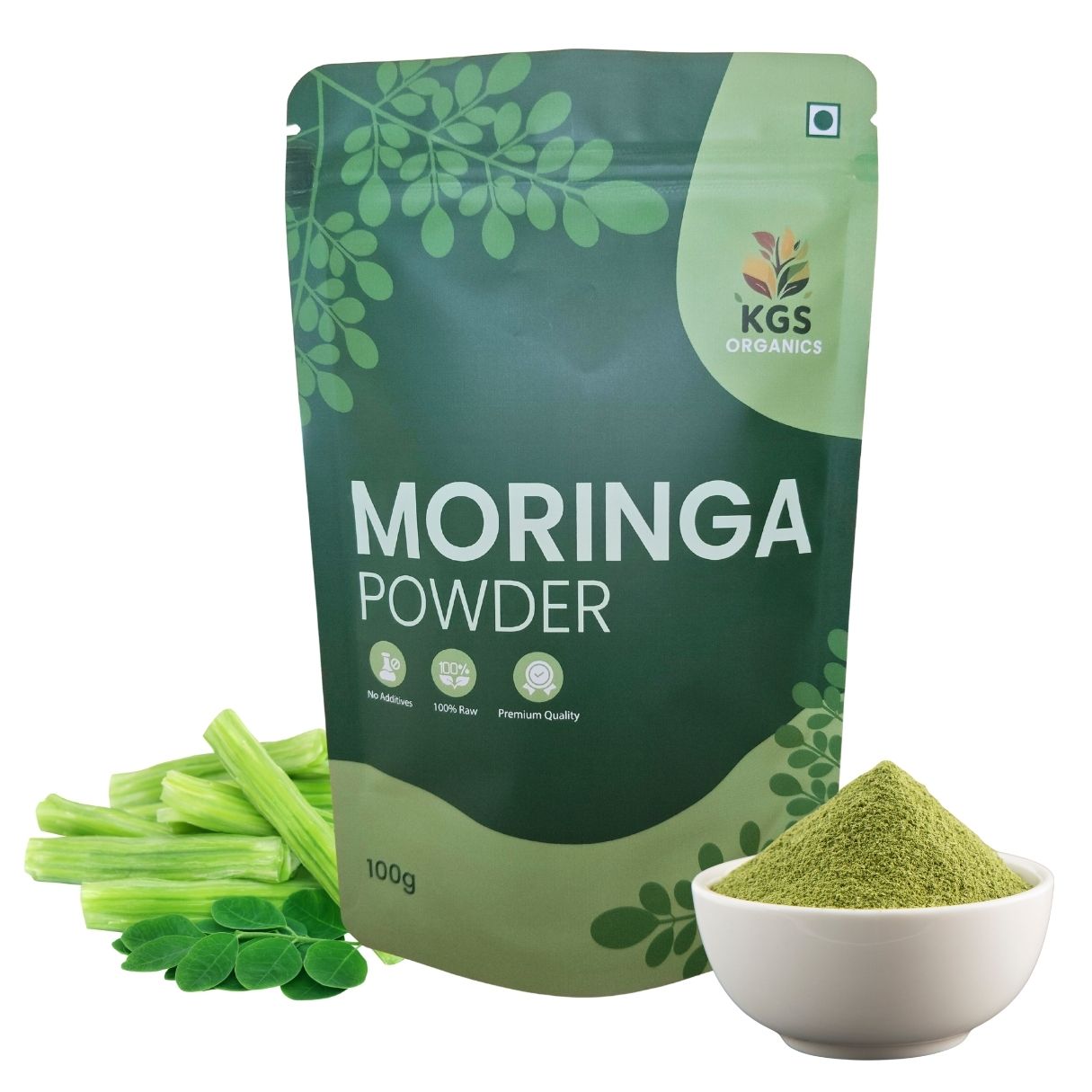 KGS Organics Moringa Powder 100g