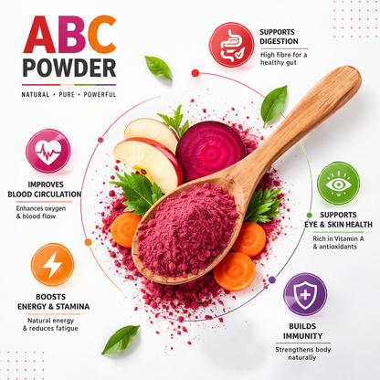 ABC (Apple|Beetroot|Carrot) Combo Powder (200 gm)
