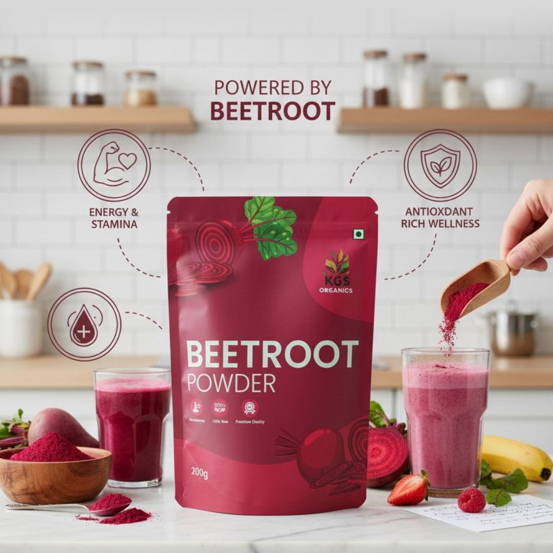 KGS Organics Beetroot Powder 200g